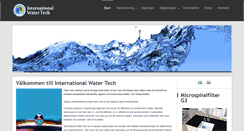 Desktop Screenshot of internationalwatertech.com